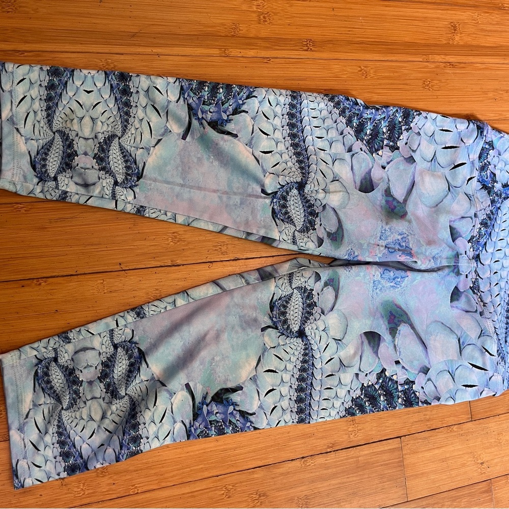 Inspire Blue and Gray Active Wear Pants